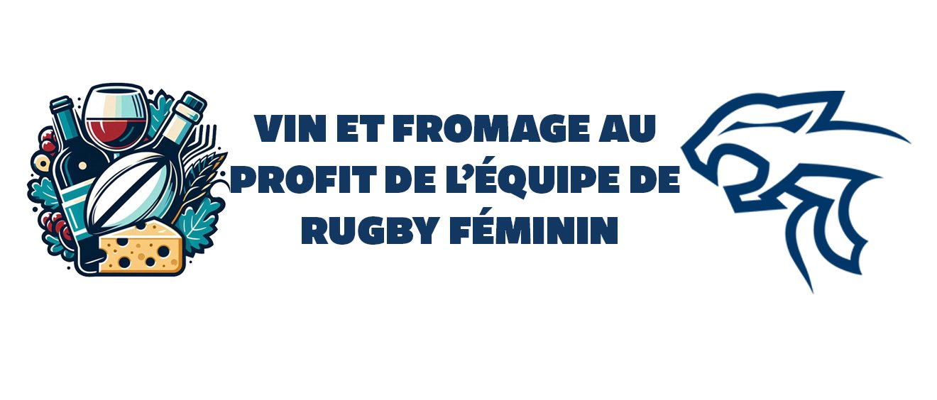 Vin et fromage au profit de l'équipe de rugby féminin