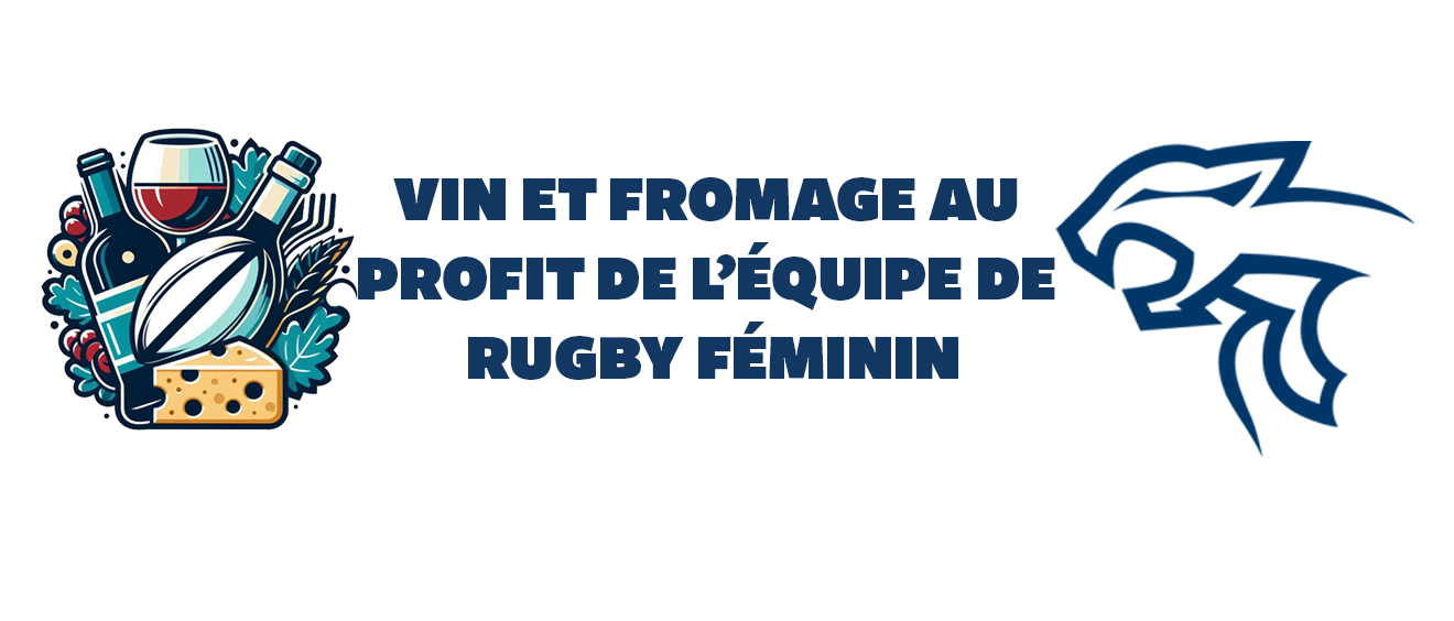 Vin et fromage au profit de l'équipe de rugby féminin