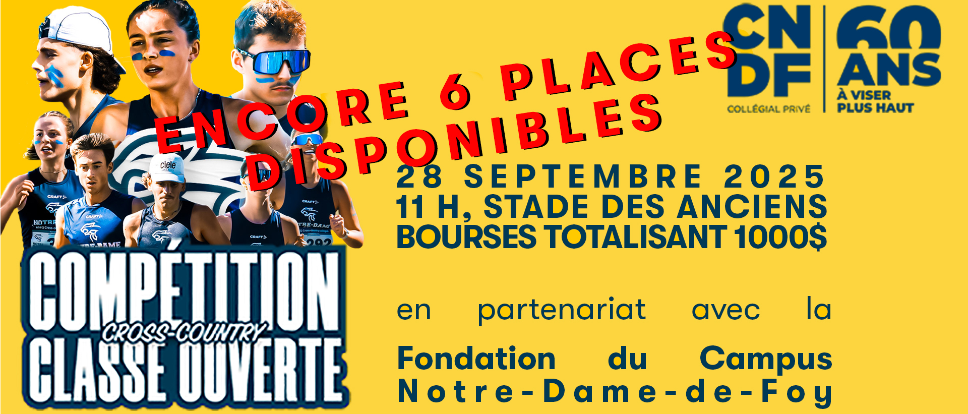Course de cross-country - Classe ouverte 2025